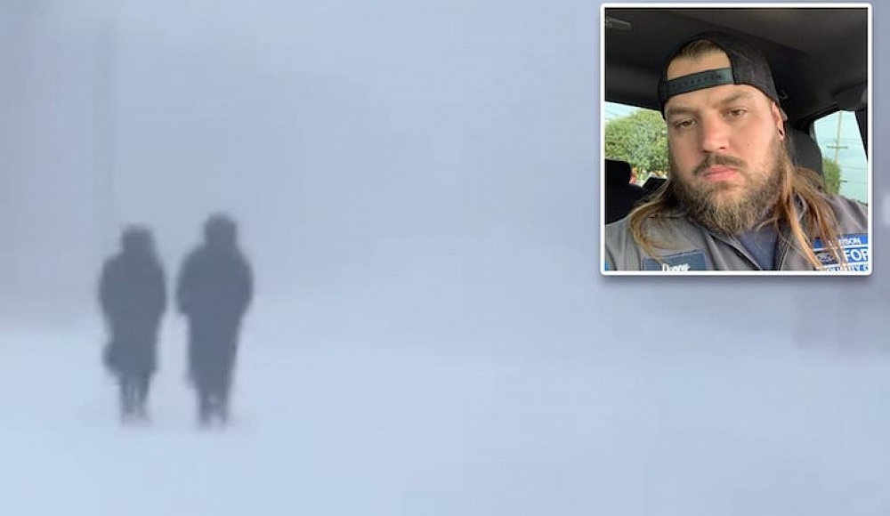 В Нью-Джерси водитель снегоуборщика засыпал двух ультраортодоксов снегом и льдом