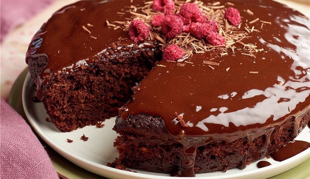 Шоколадно-кофейный бисквитный торт