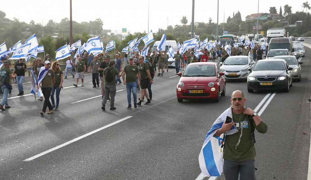 Лидеры протестных движений Израиля приступили к проведению «дня гнева»