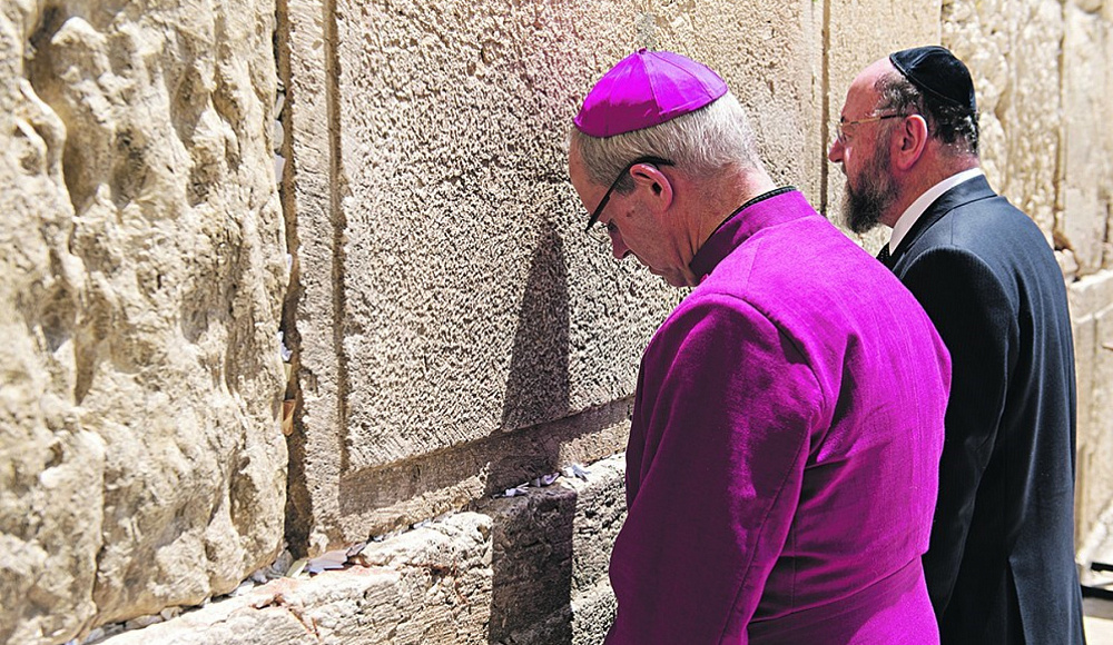 Архиепископ Кентерберийский: «Израиль — не государство апартеида!»