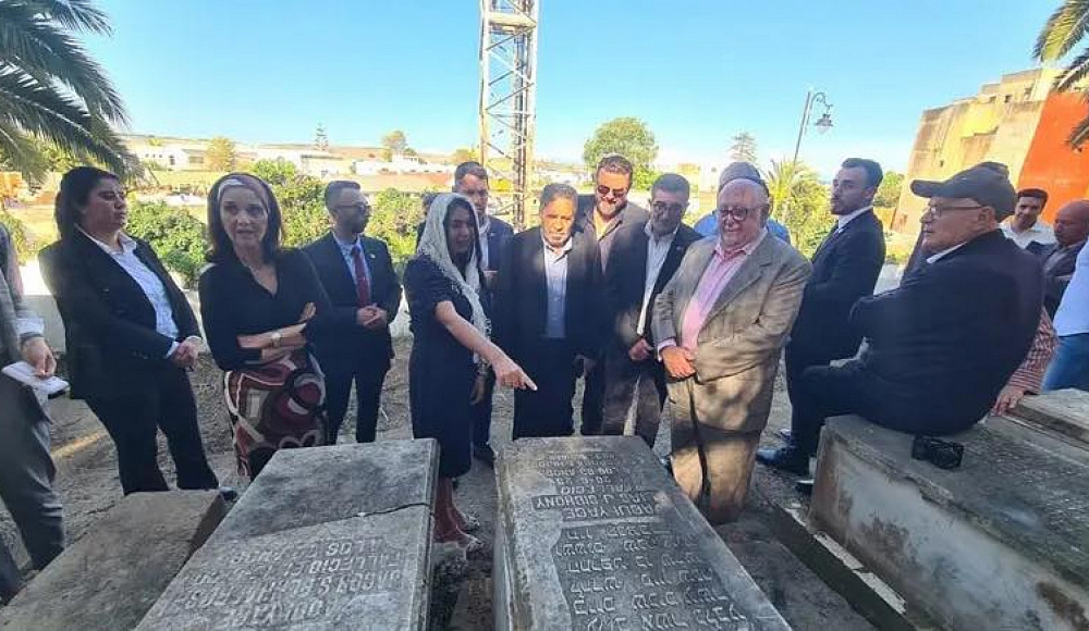 Мири Регев нашла на еврейском кладбище в Марокко могилу своего прадеда-раввина