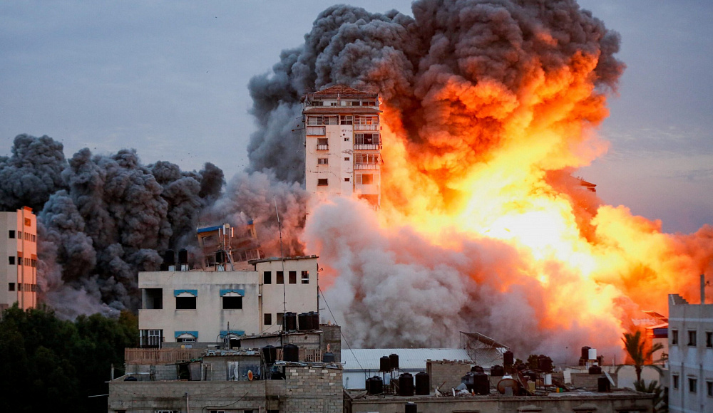 ВВС Израиля уничтожают террористов американскими противобункерными бомбами