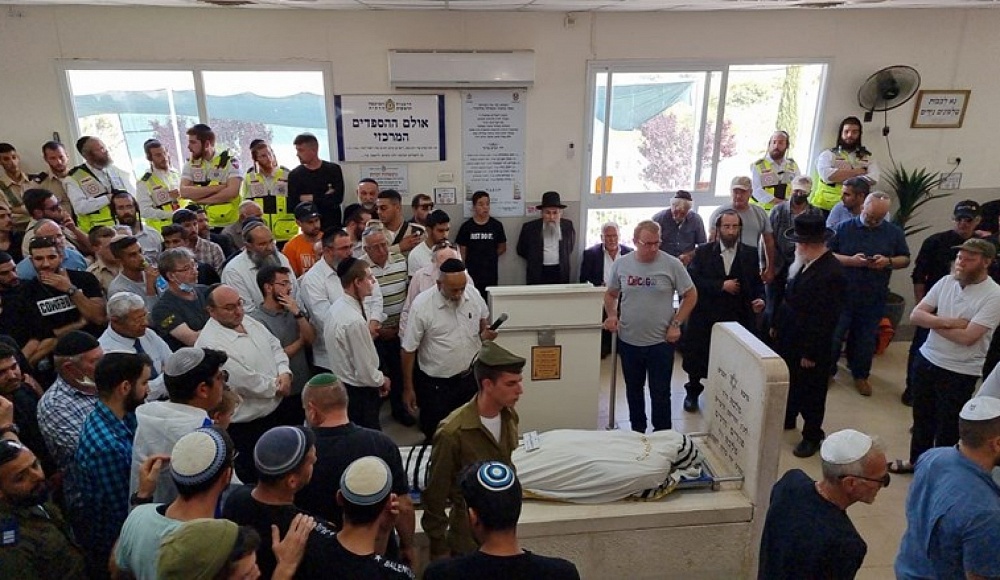 В Израиле простились с Вячеславом Голевым, убитым террористами в Ариэле