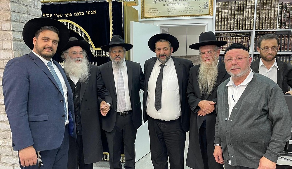 Двойной праздник в кавказской синагоге «Ор-Овадия» в Тель-Авиве