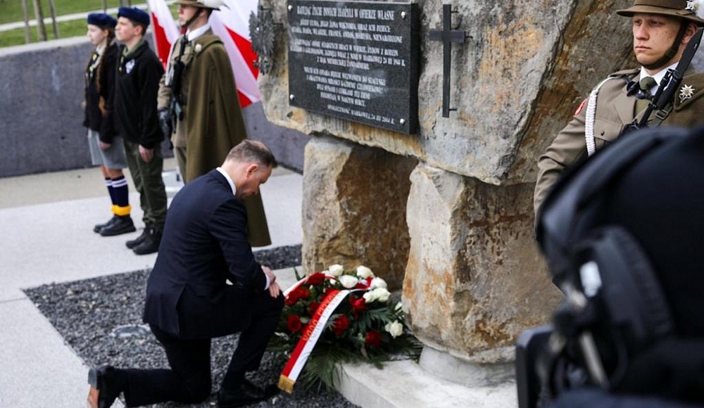 Президент Польши почтил память поляков, спасавших евреев во время Холокоста