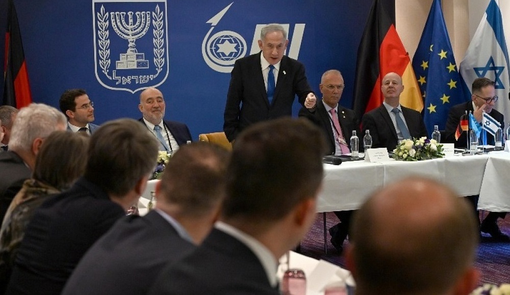 Нетаньяху встретился с лидерами оборонной индустрии Германии