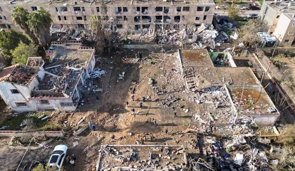 В результате обстрела Ирана в Димоне и Араде ранены 175 человек