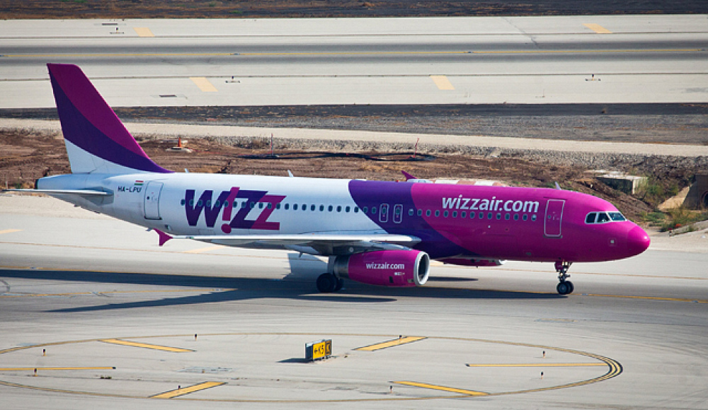 Wizz Air представила график полетов из Израиля, добавив два новых маршрута