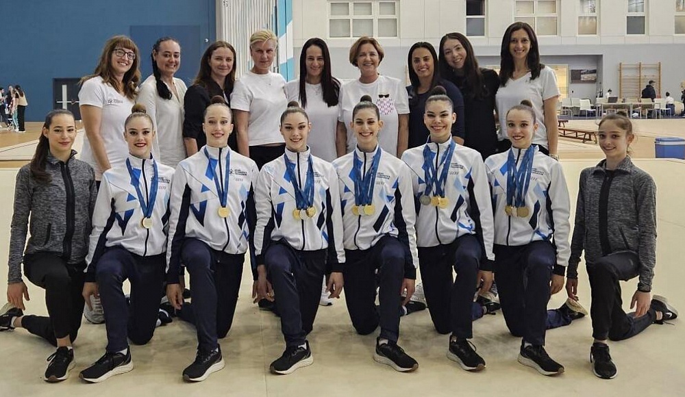 Израильские гимнастки завоевали на этапе Кубка мира в Баку две золотые и две серебряные медали