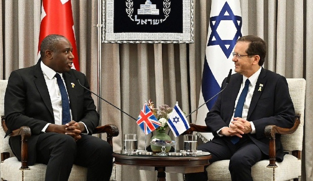 Президент Израиля на встрече с главой МИД Британии выступил за соглашение об освобождении заложников
