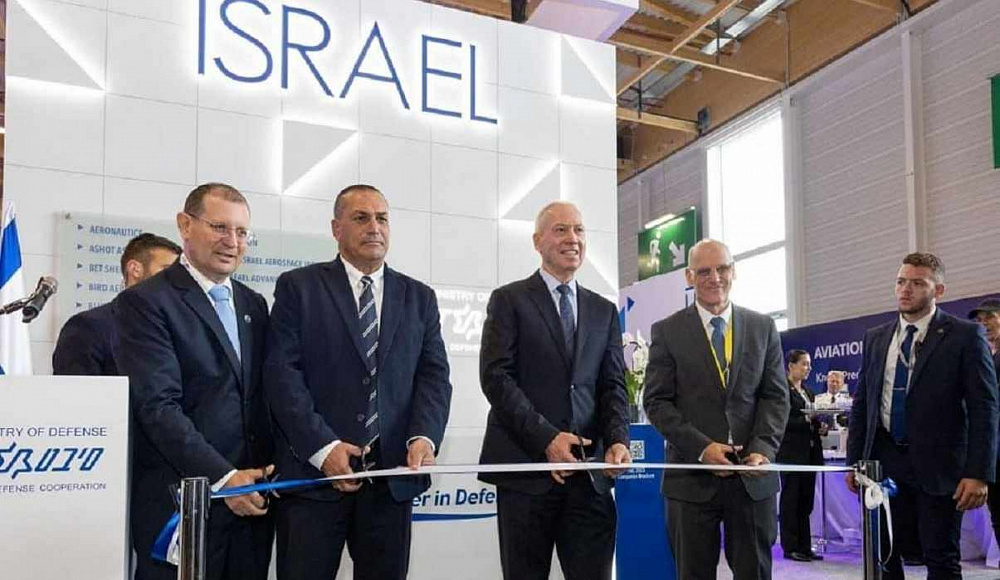 На международном авиасалоне Ле-Бурже открылся израильский павильон