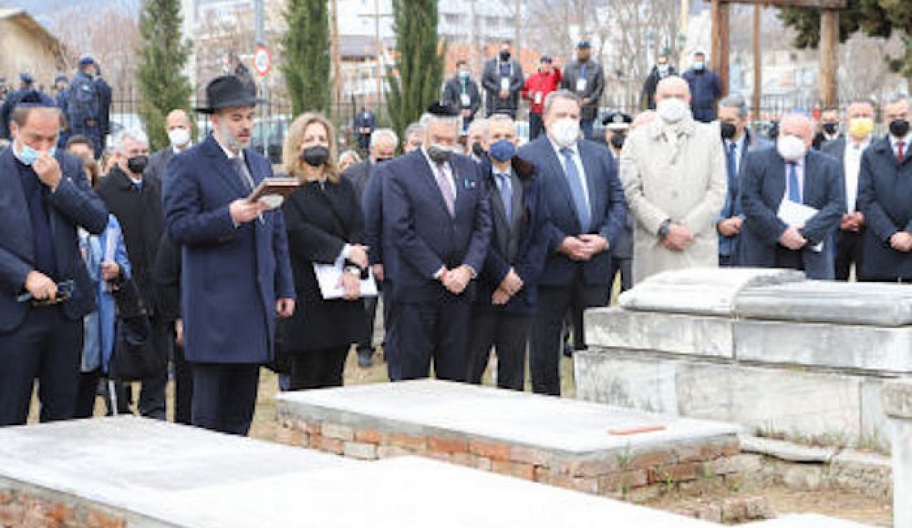 В Греции открыли мемориал жертвам Холокоста
