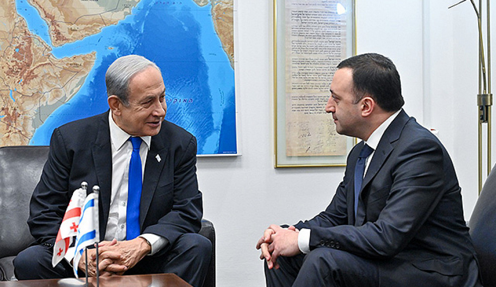 Биньямин Нетаньяху встретился с премьер-министром Грузии Ираклием Гарибашвили