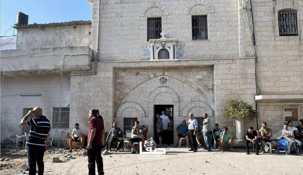 В результате удара ВВС ЦАХАЛа по штабу боевиков пострадала соседняя греческая церковь Святого Порфирия