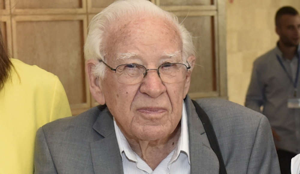 Умер бывший министр образования, лауреат премии Израиля Аарон Ядлин