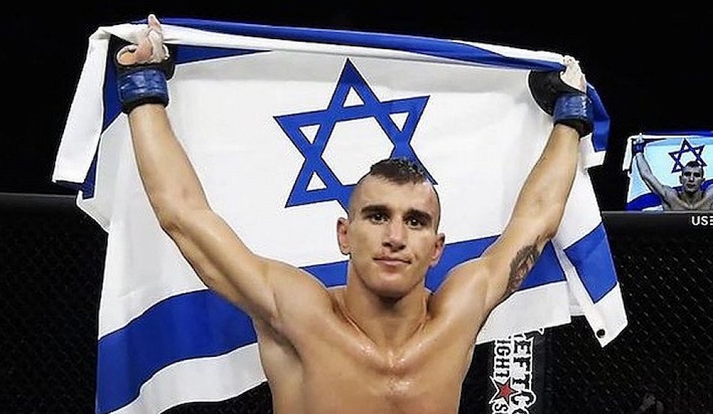 Израильский боец MMA Натан Леви впервые победил в чемпионате UFC
