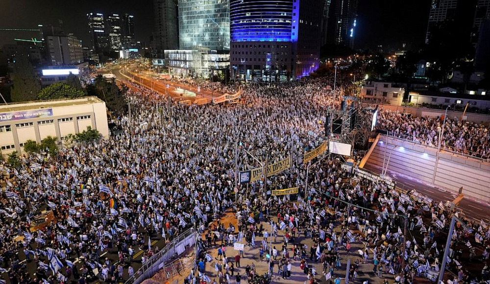 Не менее 235 тысяч человек вышли на протесты против судебной реформы в Израиле