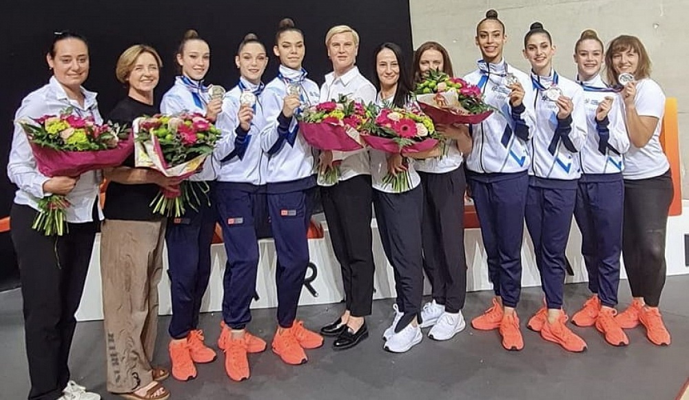 Израильские гимнастки завоевали серебро на Кубке мира в Испании