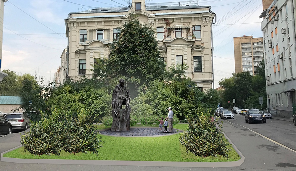 Памятник Маршаку все-таки установят на Лялиной площади в Москве