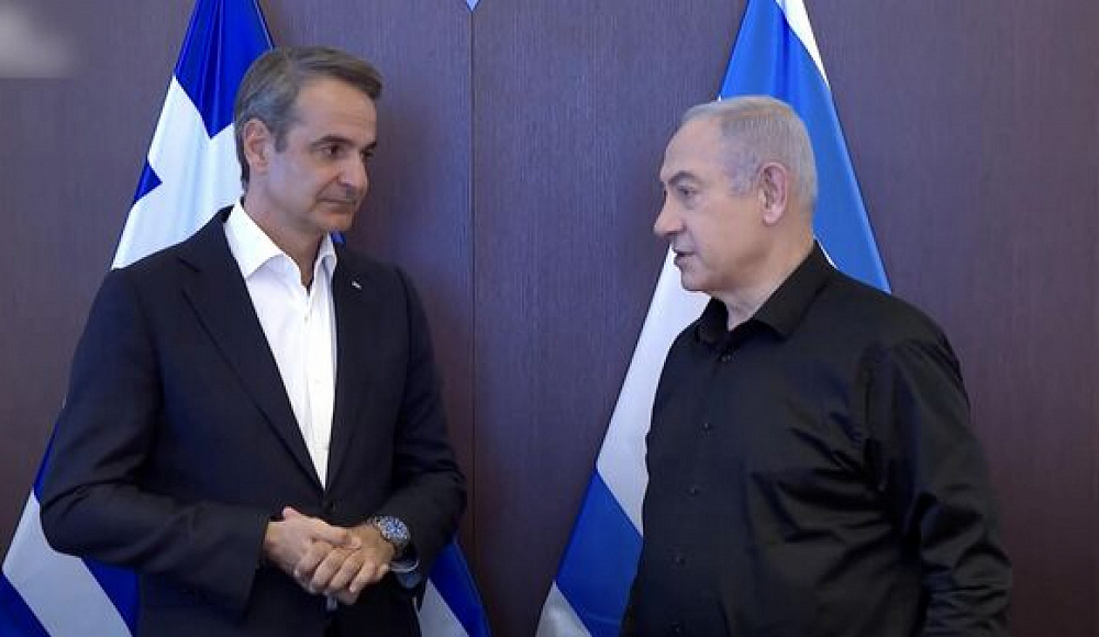 «Я прибыл не только как союзник, но и как друг». Нетаньяху встретился в Иерусалиме с премьер-министром Греции