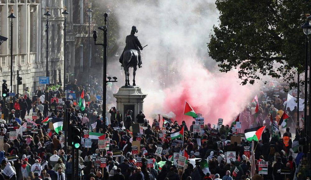 В Лондоне арестованы 9 участников многотысячного пропалестинского марша