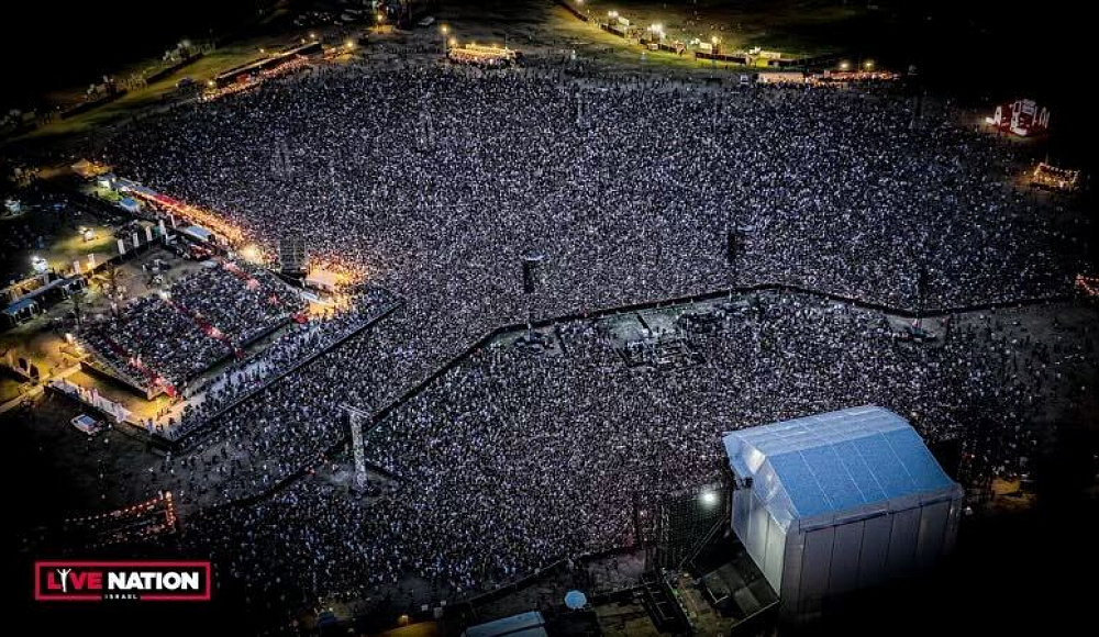 На концерт Guns N' Roses в Тель-Авиве собралось более 60 тысяч израильтян