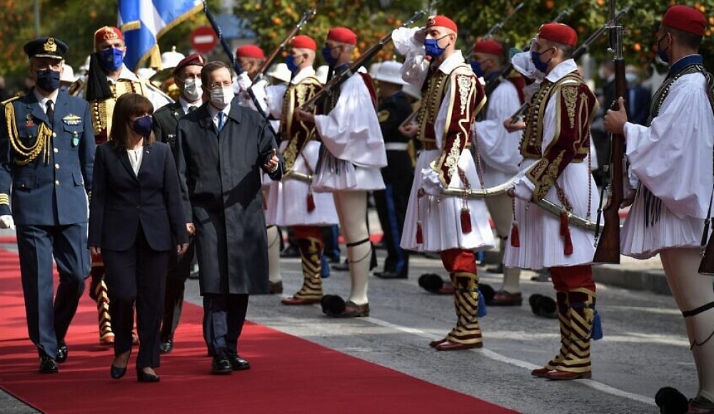 Ицхак Герцог пригласил президента Греции посетить Израиль
