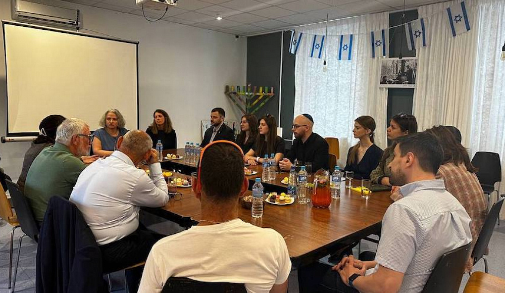 Встреча посла Израиля в РФ со студентами еврейской молодежной организации «Гилель»