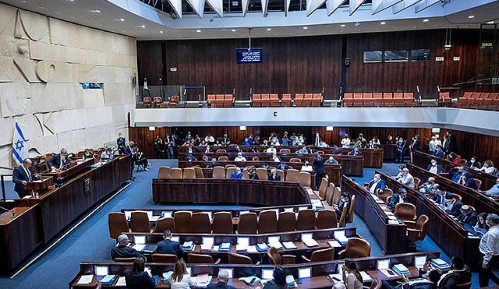 Кнессет отклонил законопроект о продлении действия израильских законов в Иудее и Самарии