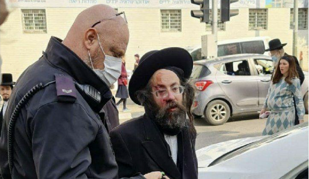 В Израиле полицейские избили ультраортодокса при аресте за отсутствие маски