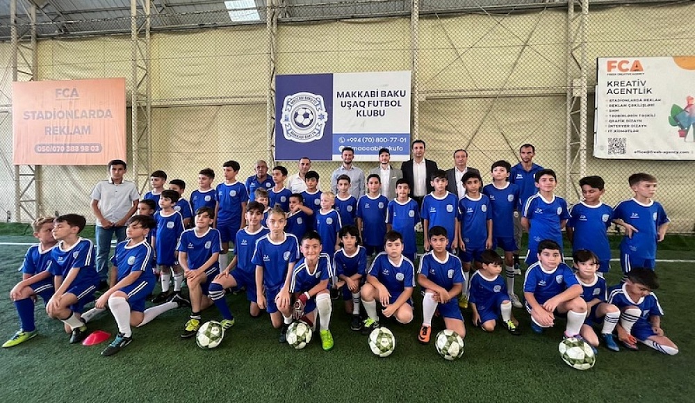 Израильский посол в Азербайджане посетил детский футбольный клуб «Маккаби Баку»