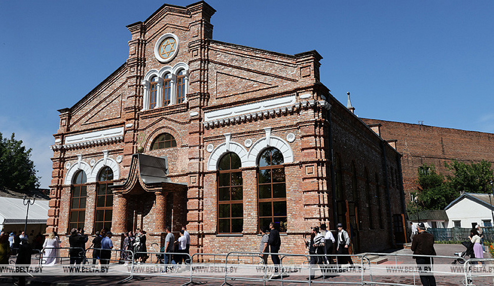 Большая Любавичская синагога открылась в Витебске после восстановления из руин