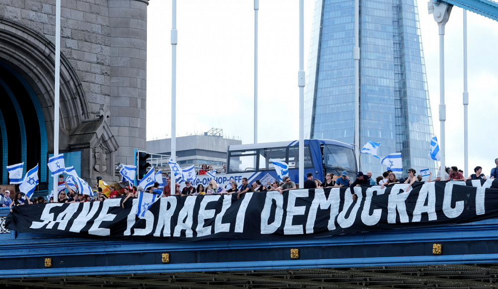 В Лондоне и Нью-Йорке прошли массовые протесты израильтян-экспатов и местных евреев против судебной реформы в Израиле