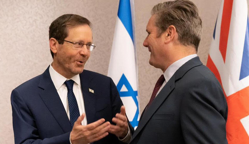 Президент Израиля поздравил лидера британских лейбористов Кира Стармера с победой на выборах