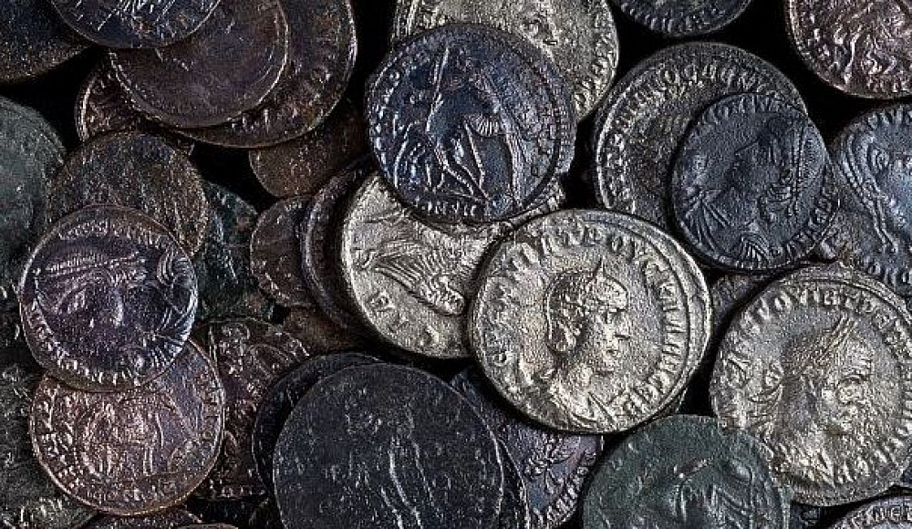 На раскопках в Лоде найден клад монет периода еврейского восстания против римлян в IV век н.э