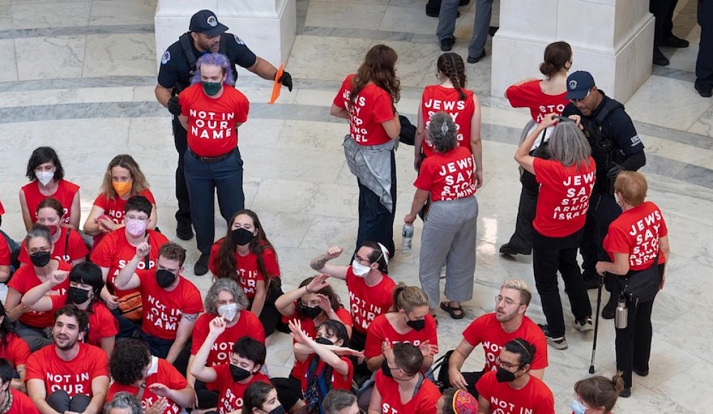 Около 200 пропалестинских демонстрантов задержано в здании Конгресса США