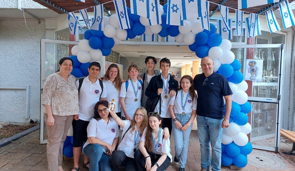 Израильские школьники заняли первое место на престижном международном конкурсе «Научный акселератор»