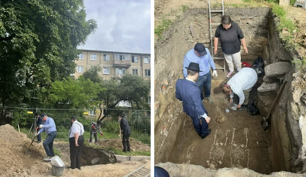 «Мы просили прощения и молились»: на еврейском кладбище в Калининграде перезахоронили найденные в ходе раскопок останки 