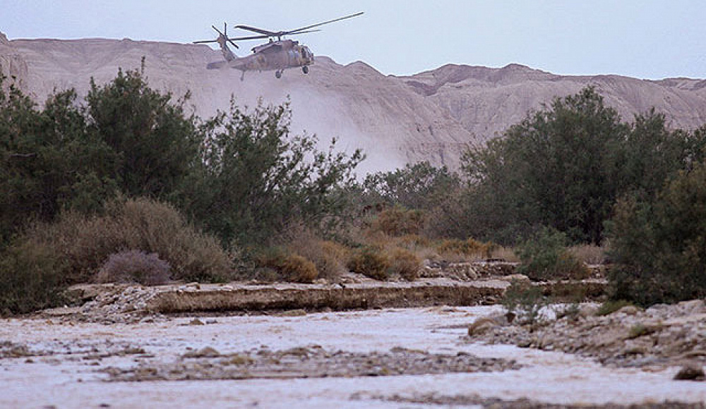 Израильская полиция опубликовала предупреждение об угрозе наводнений в Южном округе и Иудейской пустыне