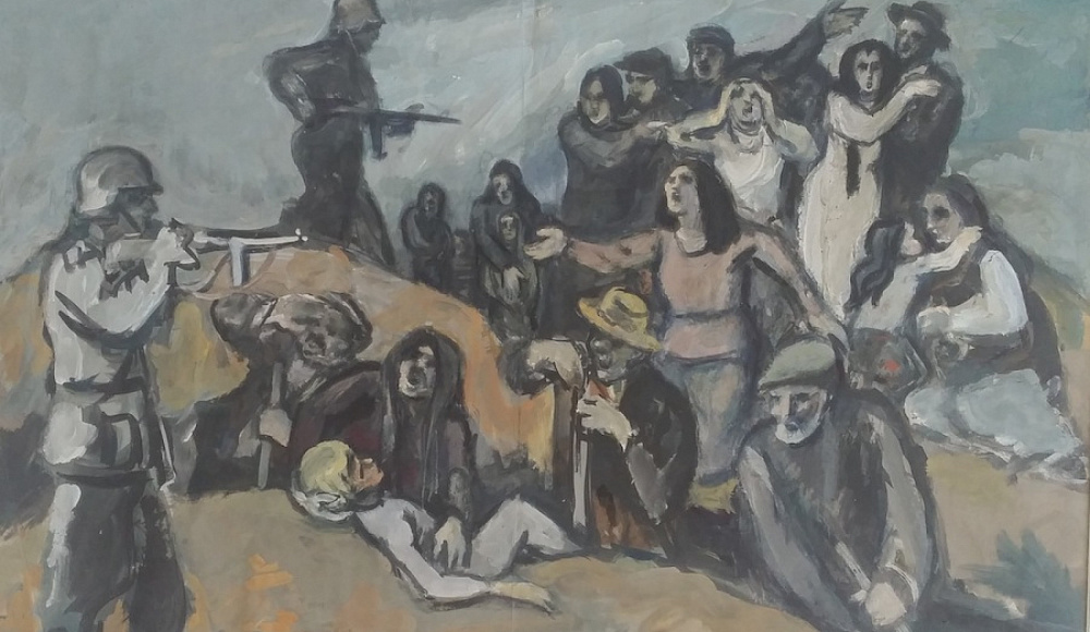 В Калуге открывается выставка картин Меера Аксельрода о Холокосте