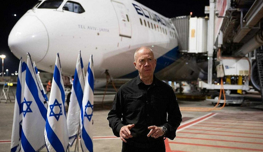Министр обороны Израиля вылетел в Вашингтон с официальным визитом