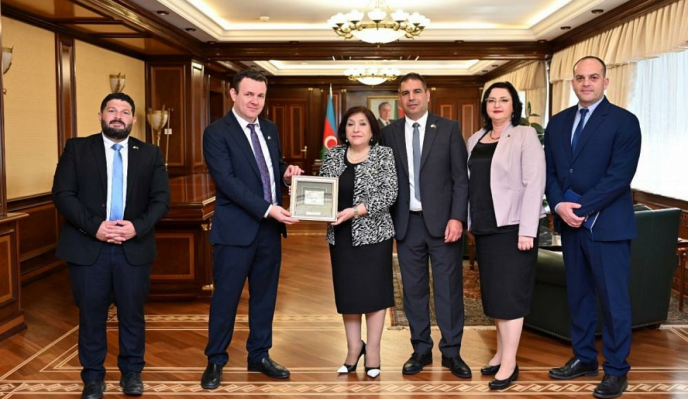 Глава Милли Меджлиса приняла членов группы дружбы «Израиль-Азербайджан»