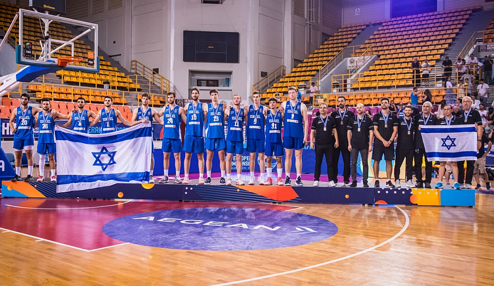 Израильтяне завоевали «серебро» на молодежном Чемпионате Европы по баскетболу