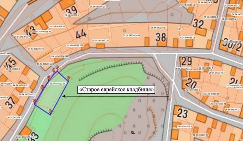 Старое еврейское кладбище в Кисловодске признали объектом культурного наследия