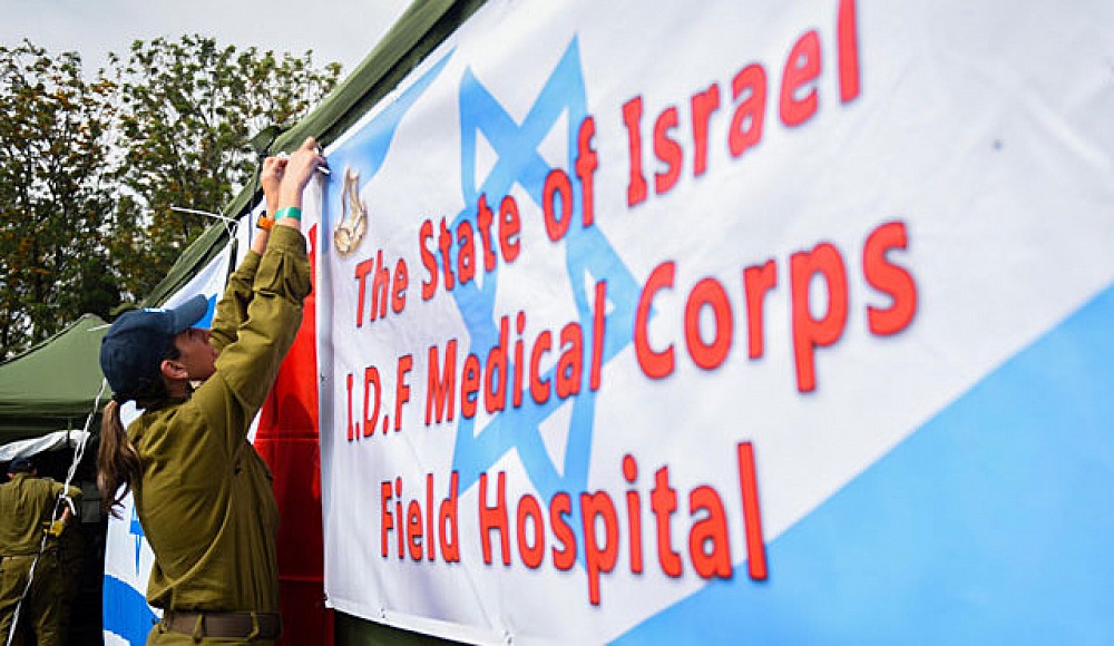 Военные медики из Израиля развернут в Турции полевой госпиталь