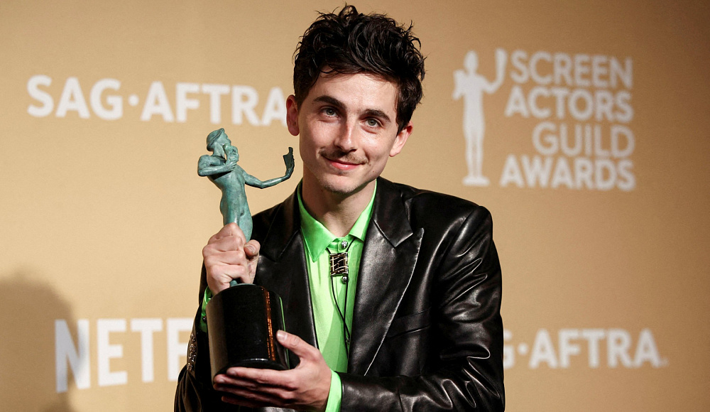 Тимоти Шаламе получил премию SAG Awards