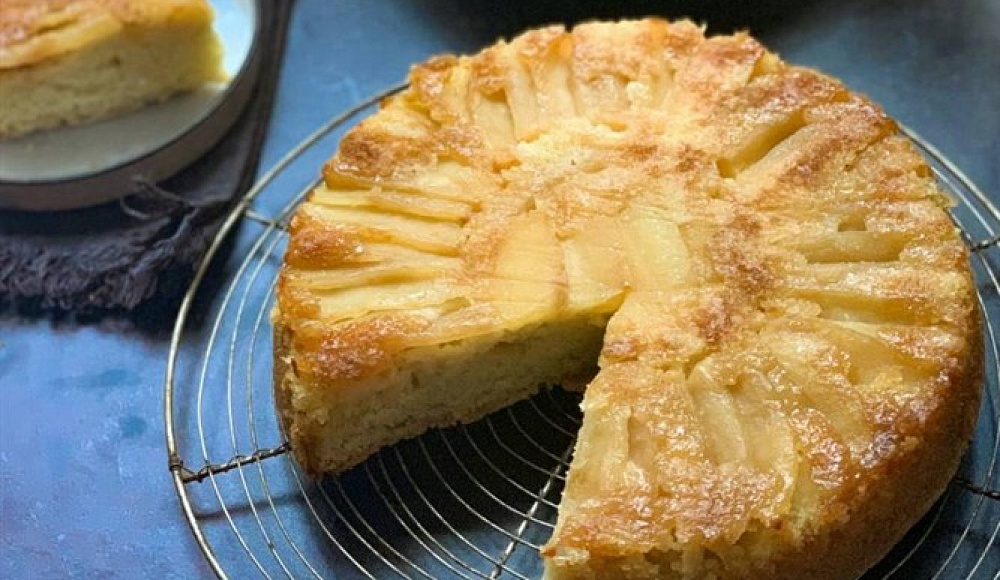 Готовим к Ту би-Швату: яблочно-миндальный пирог на оливковом масле