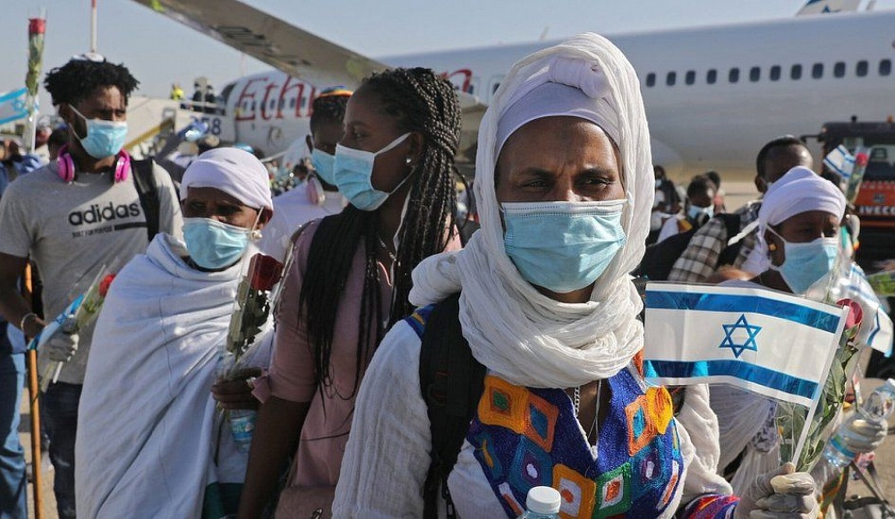 В Израиль прибыли 127 новых репатриантов из Эфиопии