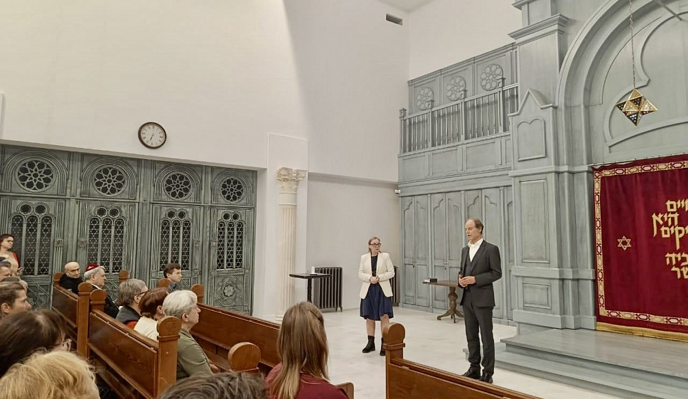 В синагоге Калининграда состоялись мероприятия к 85-летию «Хрустальной ночи»