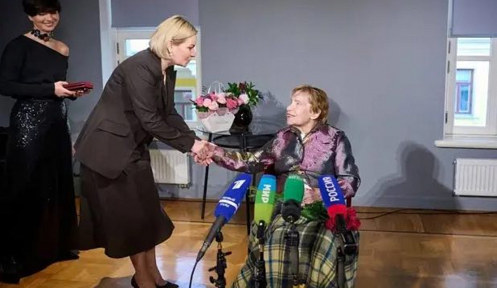 Писательница Зоя Богуславская награждена орденом «За заслуги в культуре и искусстве»